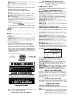 Предварительный просмотр 2 страницы Black & Decker 3/8" DRILLS CAT. NOS. TS310 Instruction Manual