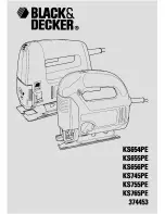 Предварительный просмотр 1 страницы Black & Decker 374453 Instruction Manual