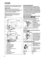 Предварительный просмотр 62 страницы Black & Decker 374453 Instruction Manual