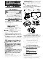 Black & Decker 387118 Instruction Manual preview