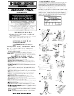 Предварительный просмотр 1 страницы Black & Decker 387739 Instruction Manual