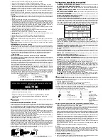 Предварительный просмотр 4 страницы Black & Decker 398203-00 Instruction Manual