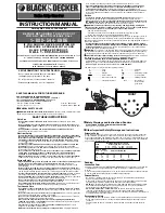 Black & Decker 487931-00 Instruction Manual preview