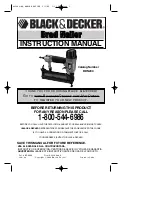 Предварительный просмотр 1 страницы Black & Decker 492848-00 Instruction Manual