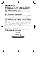Предварительный просмотр 11 страницы Black & Decker 492848-00 Instruction Manual