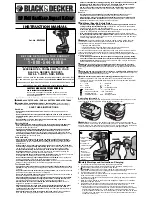 Black & Decker 5106173-00 Instruction Manual preview