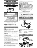 Preview for 1 page of Black & Decker 5145522-00 Instruction Manual