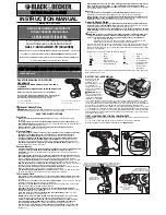 Black & Decker 5145557-04 Instruction Manual предпросмотр