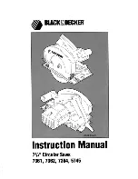 Black & Decker 5745 Instruction Manual preview