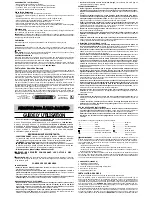 Предварительный просмотр 2 страницы Black & Decker 611196-00 Instruction Manual