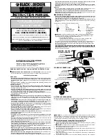 Black & Decker 611306-00 Instruction Manual preview