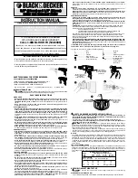 Предварительный просмотр 1 страницы Black & Decker 611728-00 Instruction Manual