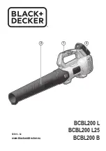 Black & Decker - 64 BCBL200 B Original Instructions Manual preview