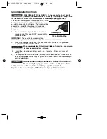 Preview for 9 page of Black & Decker 641915-00 Instruction Manual