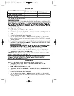 Preview for 29 page of Black & Decker 641915-00 Instruction Manual