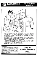 Black & Decker 7190-99 Instruction Manual preview