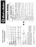 Black & Decker 724297-01 Owner'S Manual preview