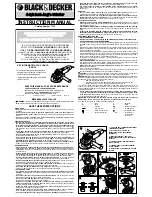 Black & Decker 7750 Instruction Manual preview