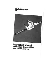 Black & Decker 8118 Instruction Manual предпросмотр