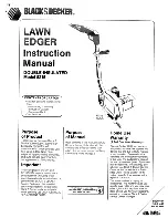 Black & Decker 8215 Instruction Manual preview
