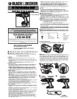 Black & Decker 90501231 Instruction Manual preview