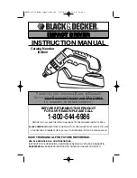 Preview for 1 page of Black & Decker 90503227 Instruction Manual