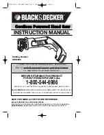 Preview for 1 page of Black & Decker 90504595 Instruction Manual
