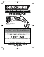 Preview for 11 page of Black & Decker 90504595 Instruction Manual