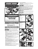 Black & Decker 90510266 Instruction Manual предпросмотр