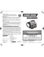 Black & Decker 90527136 Instruction Manual preview