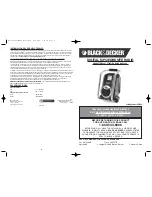 Preview for 1 page of Black & Decker 90535776 Instruction Manual