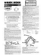 Black & Decker 9407 Instruction Manual предпросмотр