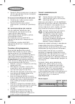 Предварительный просмотр 52 страницы Black & Decker ADV1210 Original Instructions Manual