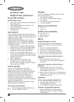 Предварительный просмотр 56 страницы Black & Decker ADV1210 Original Instructions Manual