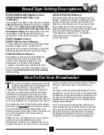 Preview for 7 page of Black & Decker ALL-IN-ONE B1561 Operating Instructions & Cook Book