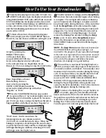 Preview for 9 page of Black & Decker ALL-IN-ONE B1561 Operating Instructions & Cook Book