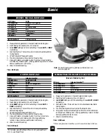 Preview for 20 page of Black & Decker All-In-One Deluxe Horizontal B2005 Operating Instructions & Cook Book