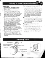 Preview for 5 page of Black & Decker All-In-One Deluxe Operating Instructions & Cook Book