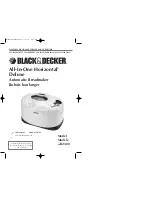 Black & Decker All-In-One Horizontal Deluxe B2300 Use And Care Book Manual preview