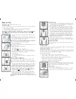 Preview for 4 page of Black & Decker ALL-TEMP STEAM D6000 Use And Care Book Manual