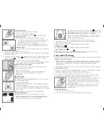 Preview for 5 page of Black & Decker ALL-TEMP STEAM D6000 Use And Care Book Manual