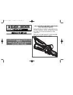 Preview for 14 page of Black & Decker Alligator 479970-00 Instruction Manual