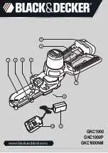 Предварительный просмотр 1 страницы Black & Decker Alligator GKC1000 Instructions Manual