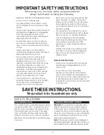 Preview for 3 page of Black & Decker ALLURE D3030 Use And Care Manual