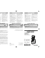 Preview for 1 page of Black & Decker ARCTIC TWISTER IC200 Series Use And Care Book