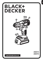 Black & Decker ASD 184 User Manual предпросмотр