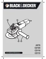 Black & Decker AST6 TYPE 3 Original Instructions Manual preview