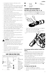 Preview for 17 page of Black & Decker AUTOFLEX BDCV560F-LA Instruction Manual