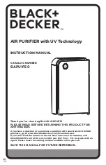 Black & Decker BAPUV150 Instruction Manual предпросмотр