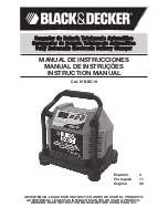 Black & Decker BBC10 Instruction Manual preview